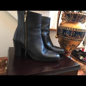 Jcrew boots used once only Navy Blue
